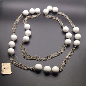 Vintage Fashion Bar beaded necklace